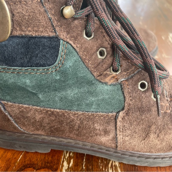 COPY - Vintage Canyon Country Brown Suede Leather Lace-Up Hiking Boots Ankle Bo… - Picture 11 of 15